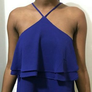 Royal Blue Halter